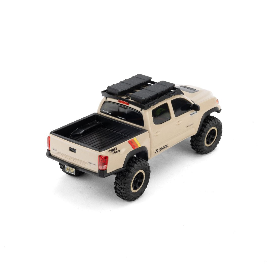 AXI-3289T2 Axial 1/30 SCX30 Toyota Tacoma 4X4 RTR - Overland Edition