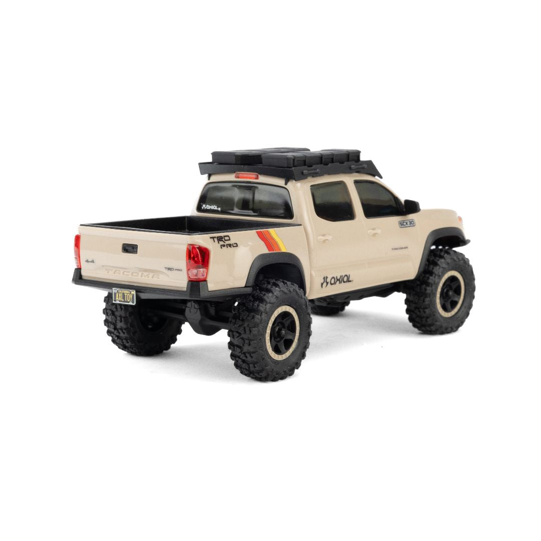 AXI-3289T2 Axial 1/30 SCX30 Toyota Tacoma 4X4 RTR - Overland Edition