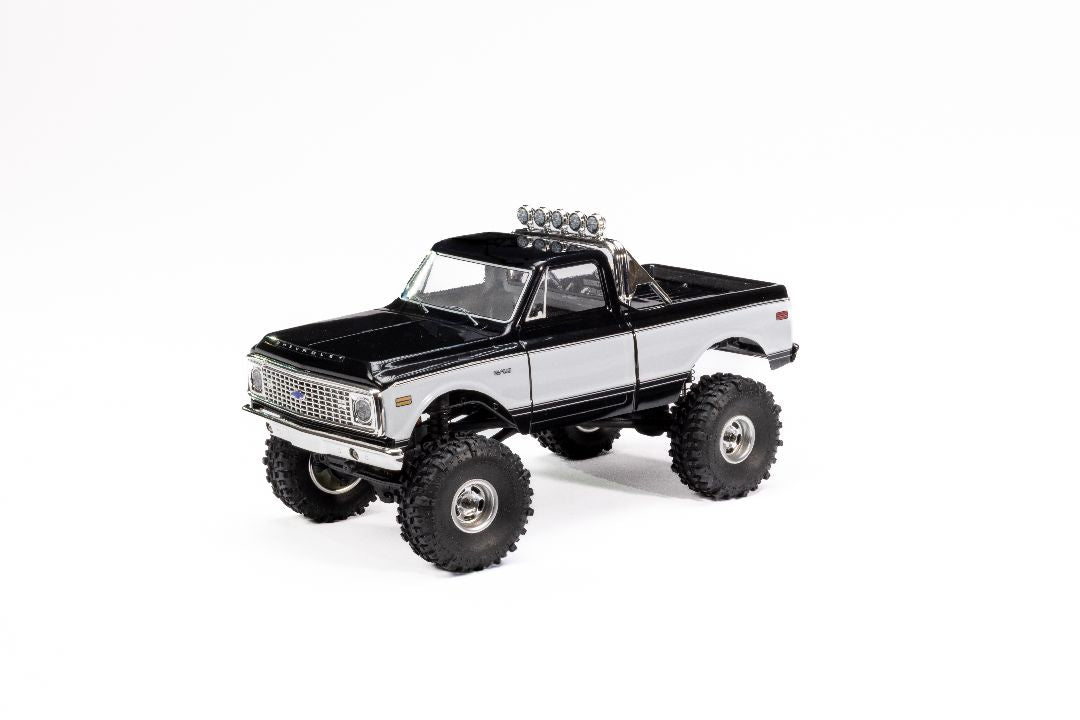 AXI-3408T1 Axial SCX24 1971 Chevrolet C10 1/24 4WD RTR Scale Mini Crawler (Black) w/2.4GHz Transmitter
