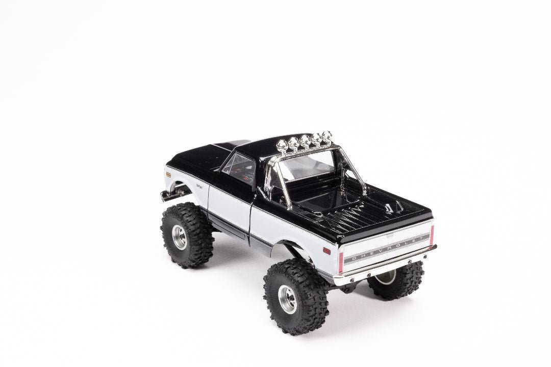 AXI-3408T1 Axial SCX24 1971 Chevrolet C10 1/24 4WD RTR Scale Mini Crawler (Black) w/2.4GHz Transmitter