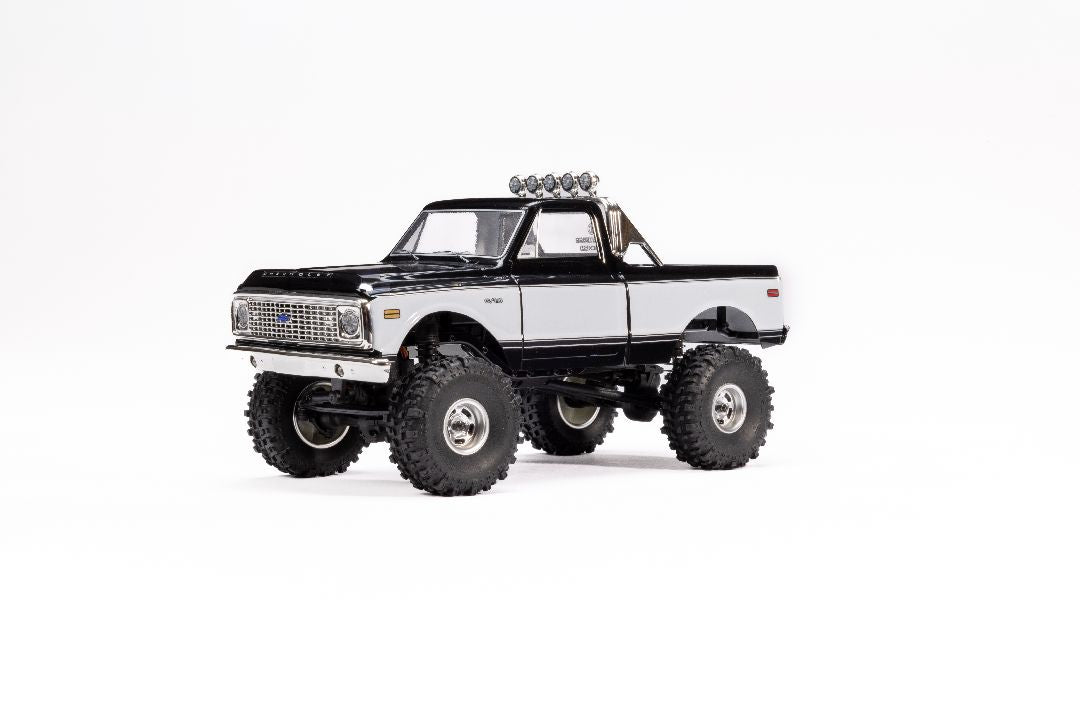 AXI-3408T1 Axial SCX24 1971 Chevrolet C10 1/24 4WD RTR Scale Mini Crawler (Black) w/2.4GHz Transmitter