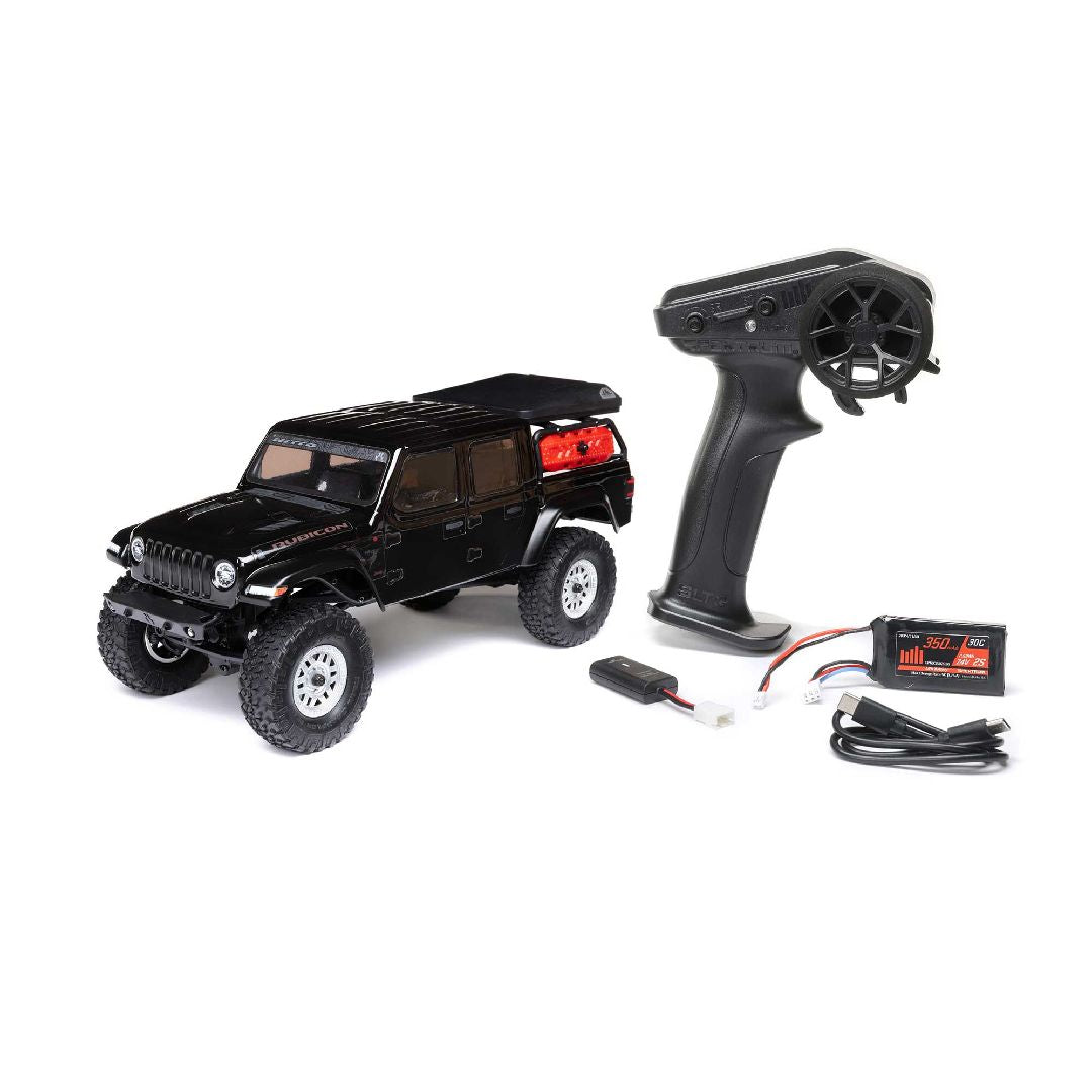 AXI00005V2T5 Axial 1/24 SCX24 Jeep Gladiator 4x4 RTR - Black