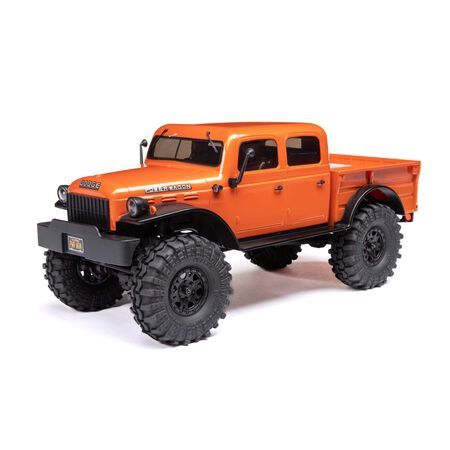AXI00007T1 Axial 1/24 SCX24 1940s 4 Door Dodge Power Wagon 4x4 RTR - Orange