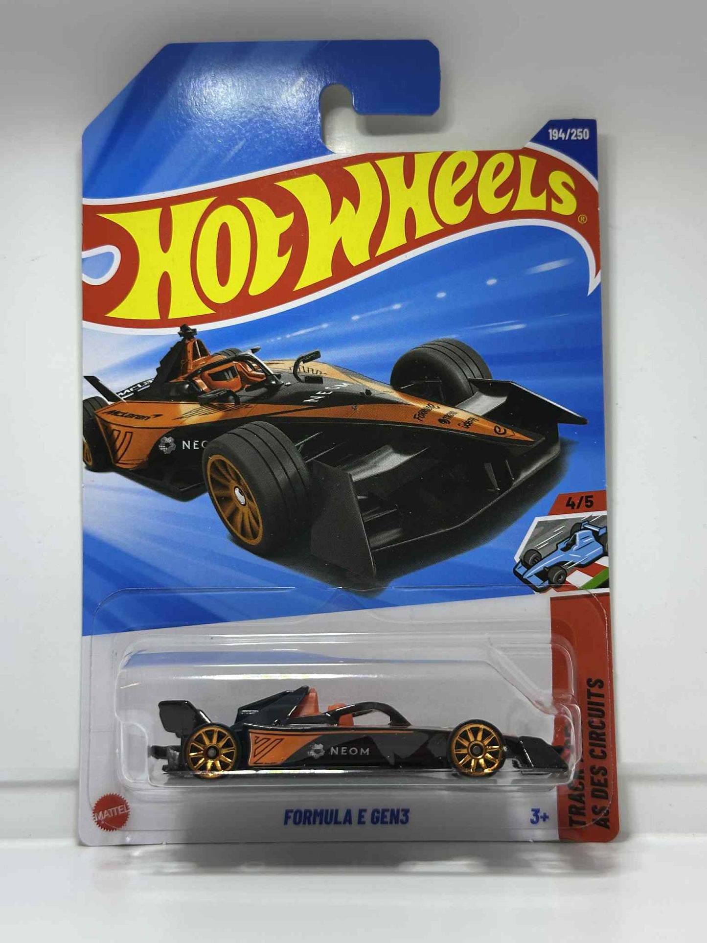 Hot Wheels Formula E Gen3