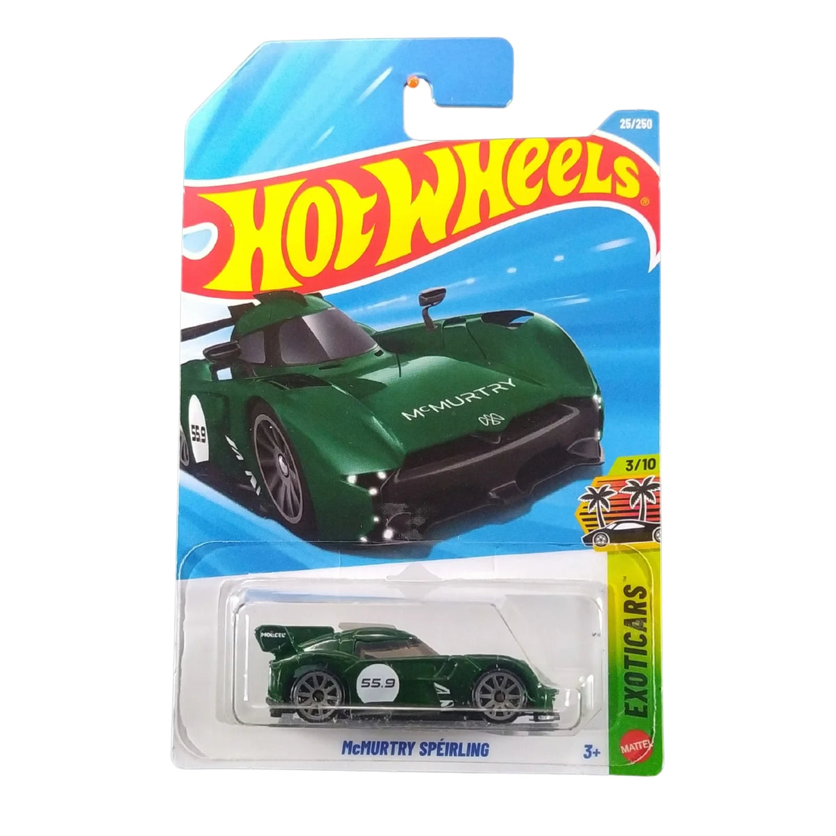 HE Hot Wheels Exoticars McMurtry Speirling