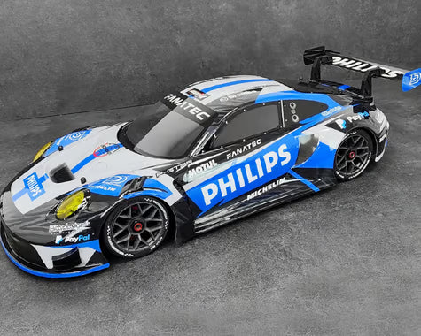 BDYAR7-PGT3R Bittydesign P-GT3R Pre-Cut 1/7 Supercar Body (Clear)