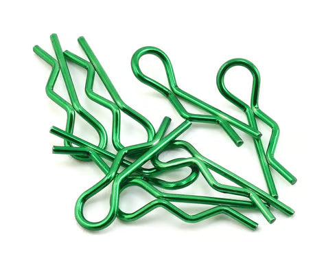 BDYBC-8GR Bittydesign 1/10 Body Clips (Green)