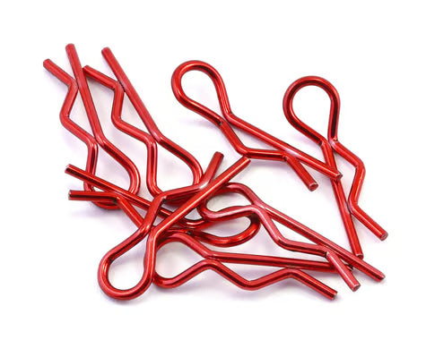 BDYBC-8R Bittydesign 1/10 Body Clips (Red)