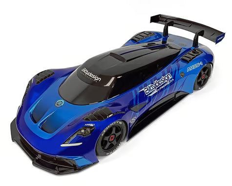 BDYGT7-AS1 Bittydesign ARES-1 1/7 Supercar Body (Clear) (1.5mm) (Arrma InfractionV2/Limitless)