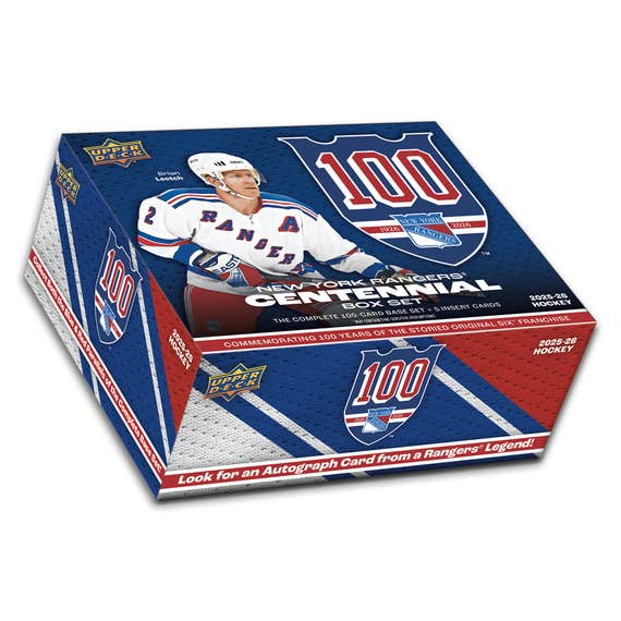 Upper Deck 2025/2026 New York Rangers Centennial Box
