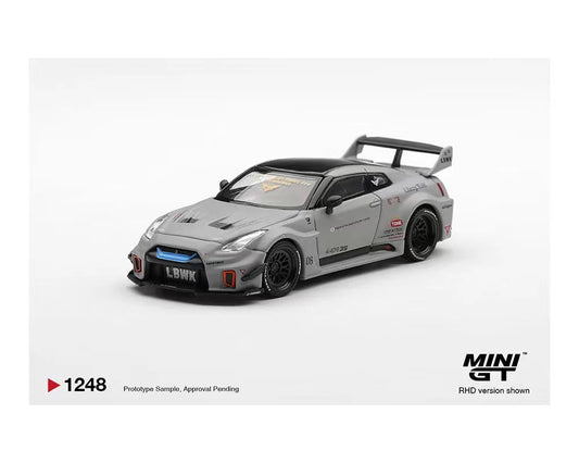 HE MGT01248 Mini GT Nissan LB-Silhouette WORKS GT 35GT-RR Ver. 1 Matt Grey #1248