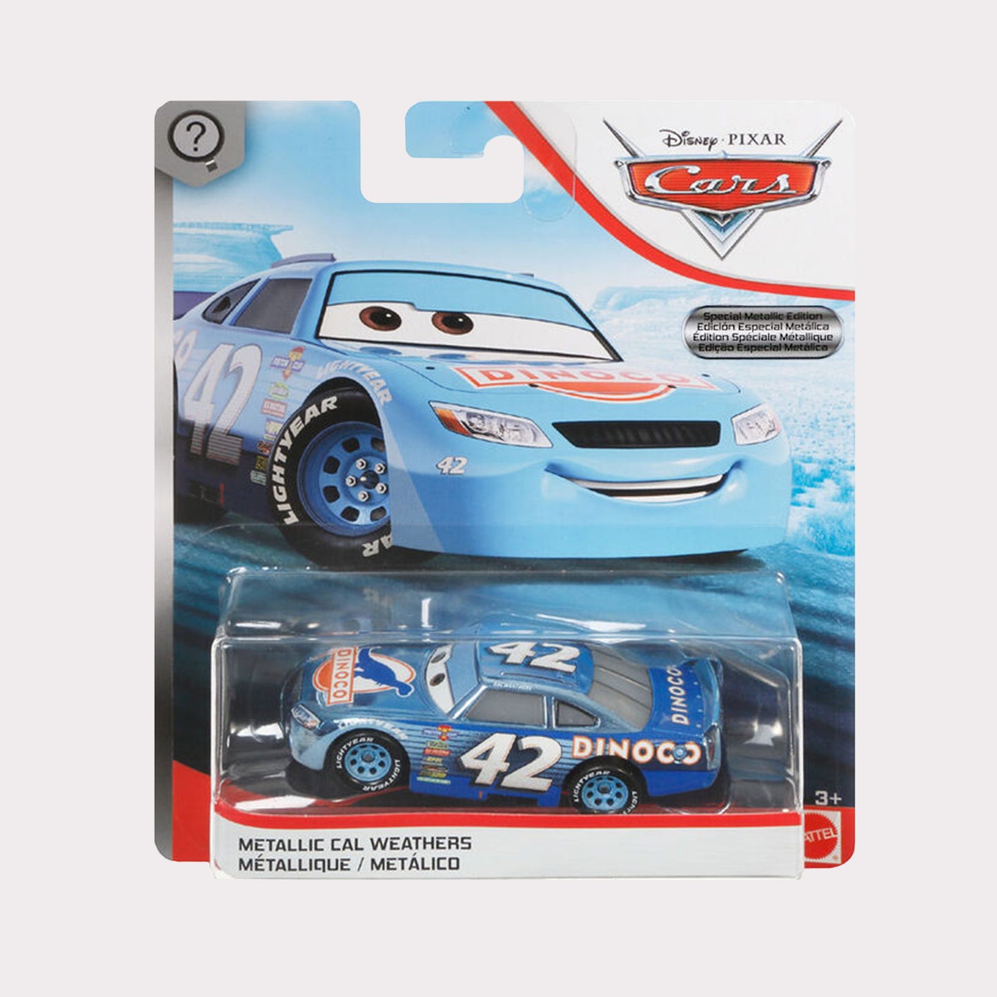 Disney Pixar Cars Metallic Cal Weathers