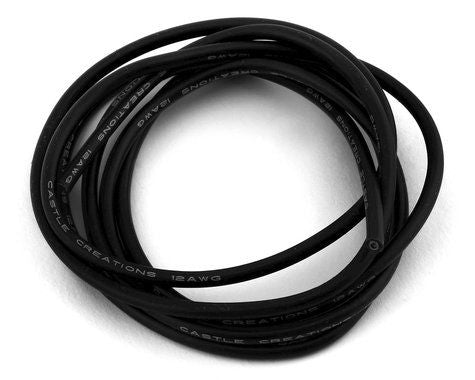 011-0143-00 Castle Creations Wire 60", 12 AWG BLACK