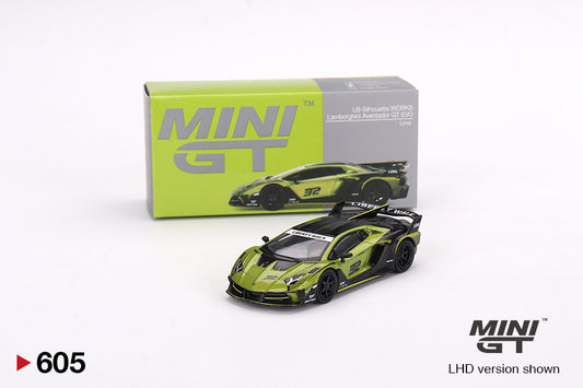 Mini GT LB-Silhouette WORKS Lamborghini Aventador GT EVO