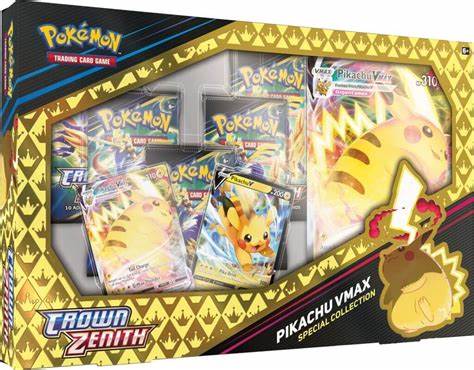 Crown Zenith Pikachu Vmax Special Collection (Live)