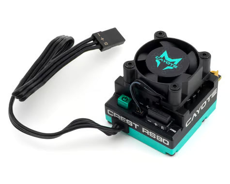CYEA11003 Cayote Crest RS80 1/10 Stock 80A Sensored Brushless Competition ESC