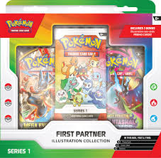 Pokemon First Partner Illustration Collection Series 1