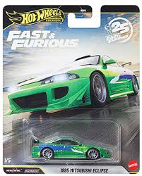 Hot Wheels Premiums Fast & Furious 25th Anniversary 1995 Mitsubishi Eclipse