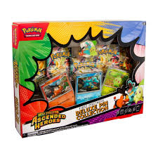 Pokemon Mega Evolution Ascended Heroes First Partners Deluxe Pin Collection