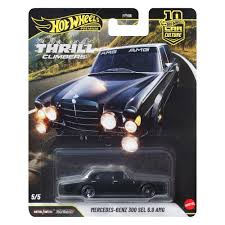Hot Wheels Premium "Thrill Climbers" Car Culture Mercedes-Benz 300 SEL 6.8 AMG
