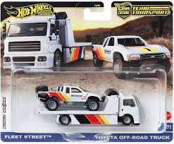 Hot Wheels Premium Team Transports Toyota Off-Road Truck/Fleet Street