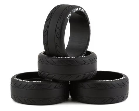 HF-5SE DS Racing Finix Friction HF Treaded Drift Tires (4) (HF-5)