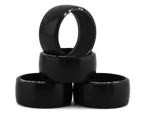 MI20L-LF5W DS Racing Mini-Z 11mm Wide Rear Drift Tires (4) (20mm) (LF-5)