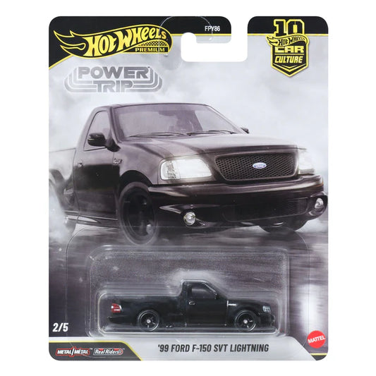 Hot Wheels Premium "Power Trip" Car Culture '99 Ford F-150 SVT Lightning