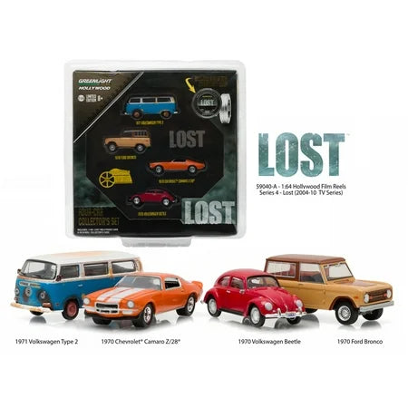 Green Light Hollywood Lost Four Car Collector’s Set