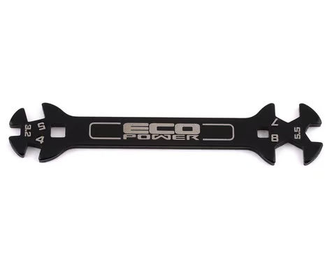 ECP-3029 EcoPower Steel Turnbuckle Box Wrench (3.2, 4, 5, 5.5, 7 & 8mm)