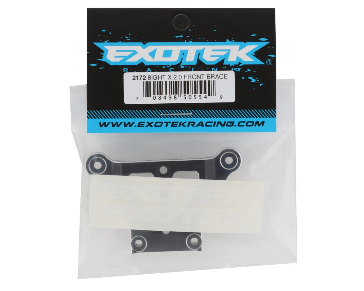 EXO2172 Exotek Team Losi Racing 8IGHT-X/E 2.0 Aluminum HD Front Brace