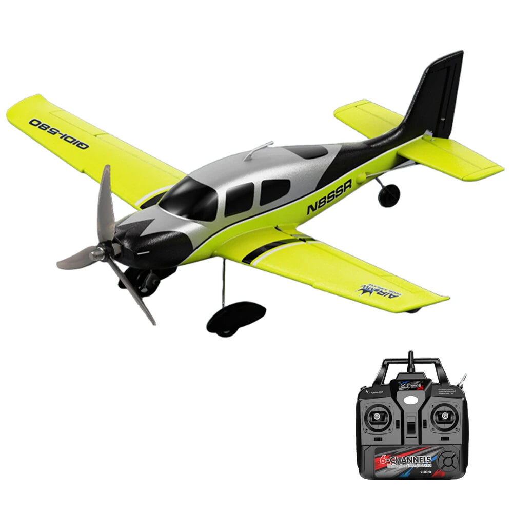 QIDI-580 RC-Pro Pegaisus 5-Channel Brushless R/C Airplane - RTF - Green