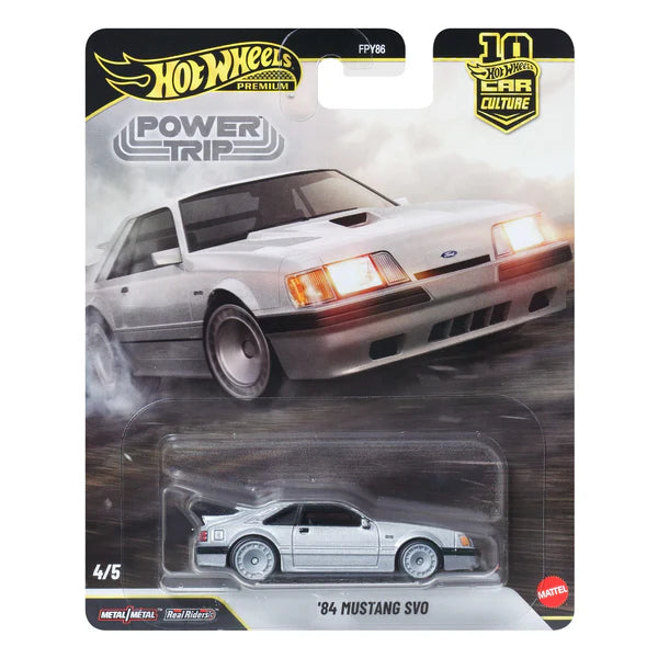 Hot Wheels Premium "Power Trip Car Culture '84 Mustang SVO