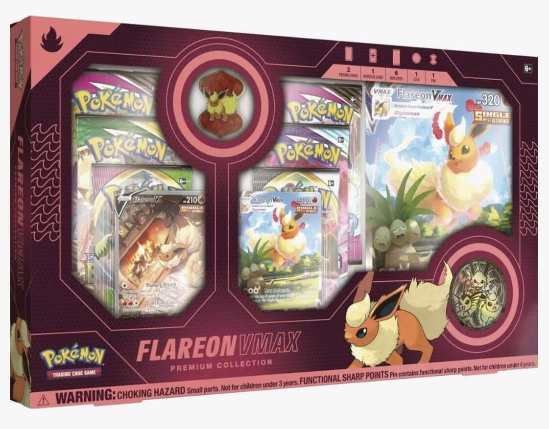 Flareon Vmax Premium Collection (Live)