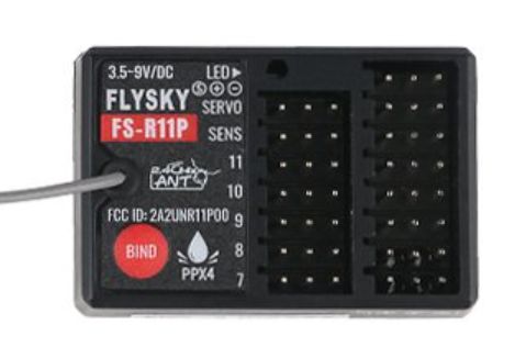 FLYFS-R11P Flysky FS-R11P 2.4Ghz 11 Channel Receiver with ANT Protocol