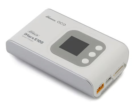 GEAS100-UW Gens Ace IMars S100 G-Tech Smart AC Balance Battery Charger (6S/10A/100W) (White))