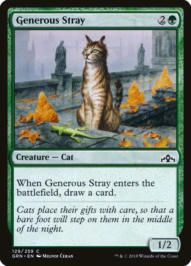 Generous Stray - (GRN) Guilds of Ravnica