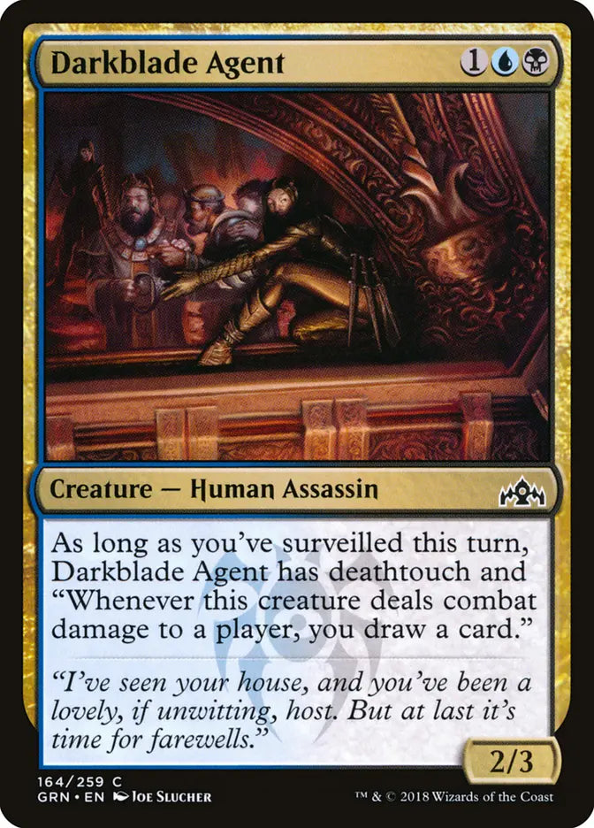 Darkblade Agent - (GRN) Guilds of Ravnica