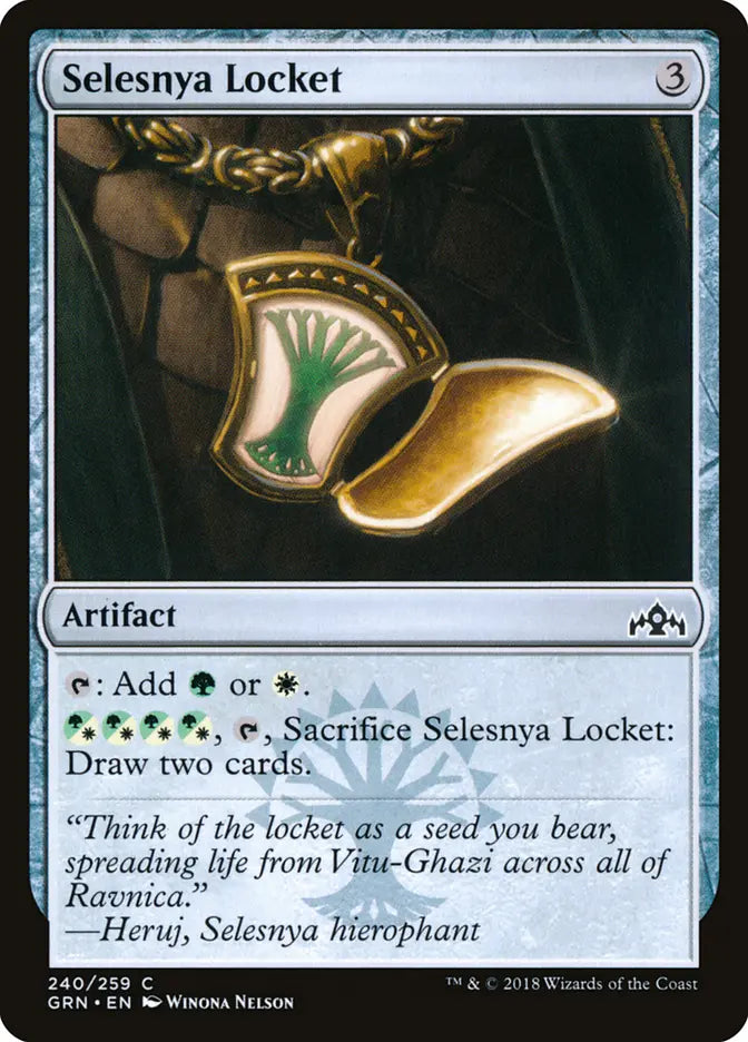 Selesnya Locket - (GRN) Guilds of Ravnica