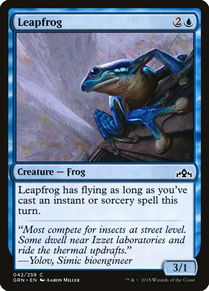 Leapfrog - (RNA) Ravnica Allegiance