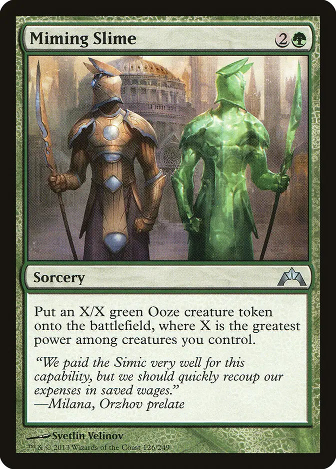 Miming Slime - (GTC) Gatecrash