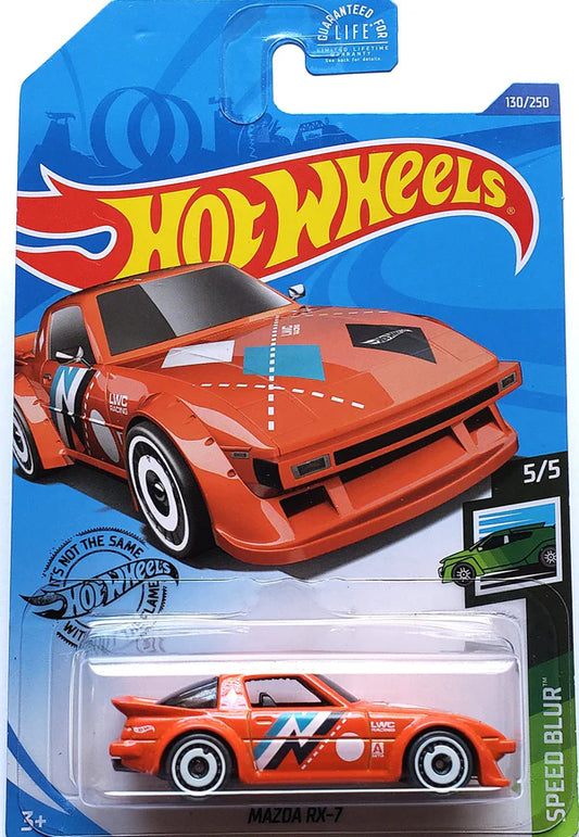 HE Hot Wheels Speed Blur Mazda RX-7