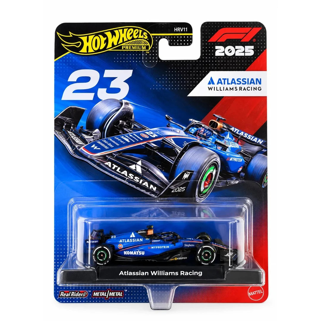 Hot Wheels Premium (F1 2025) Atlassian Williams Racing #23