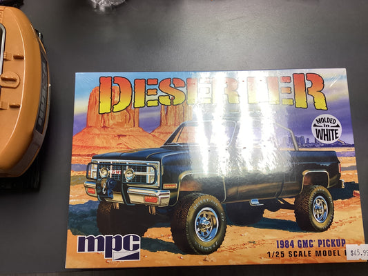 MPC Deserter 1984 GMC Pickup Plastic Model Kit