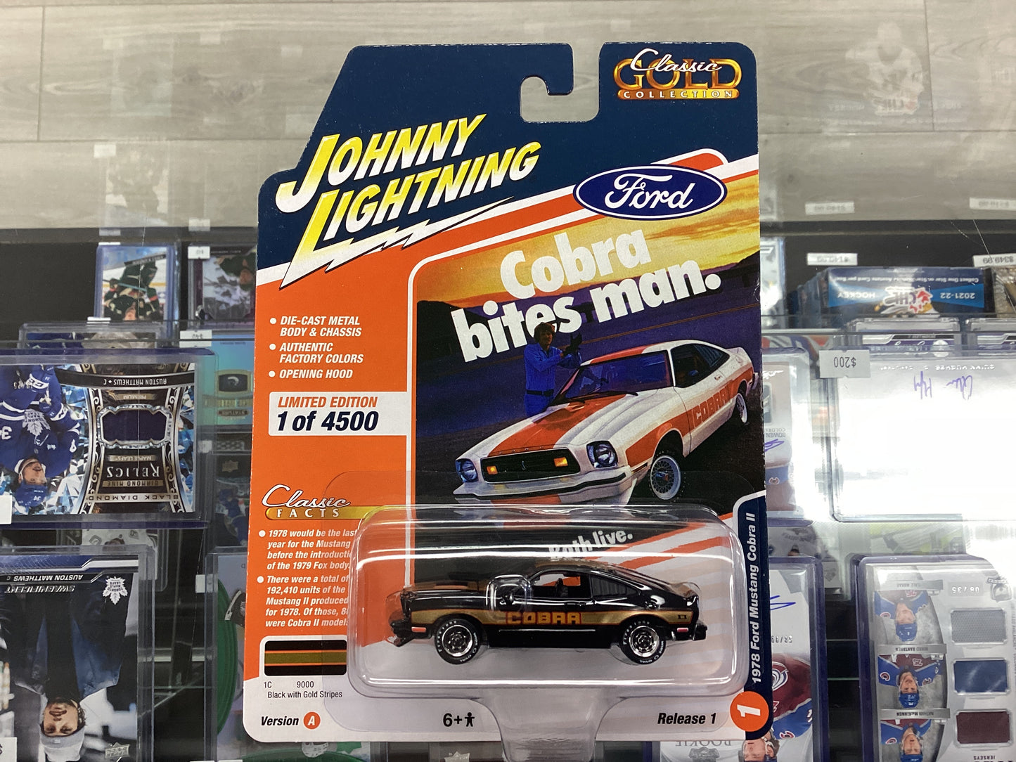HE Johnny Lightning 1978 Ford Mustang Cobra Version A