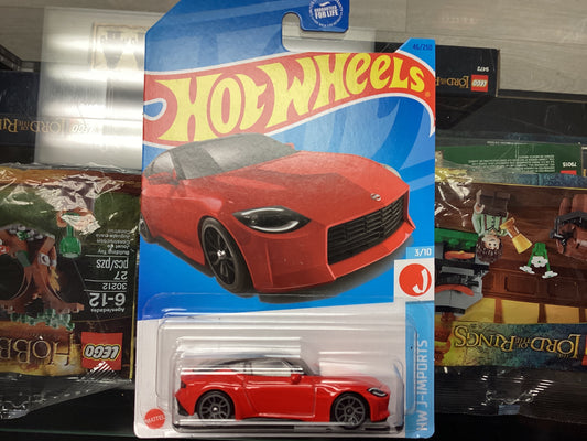 HE HotWheels HW J-Imports 2023 Nissan Z Red