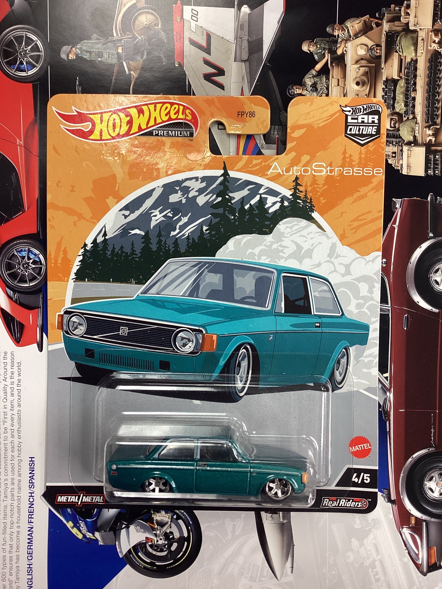 HE HotWheels car culture Volvo 142 GL