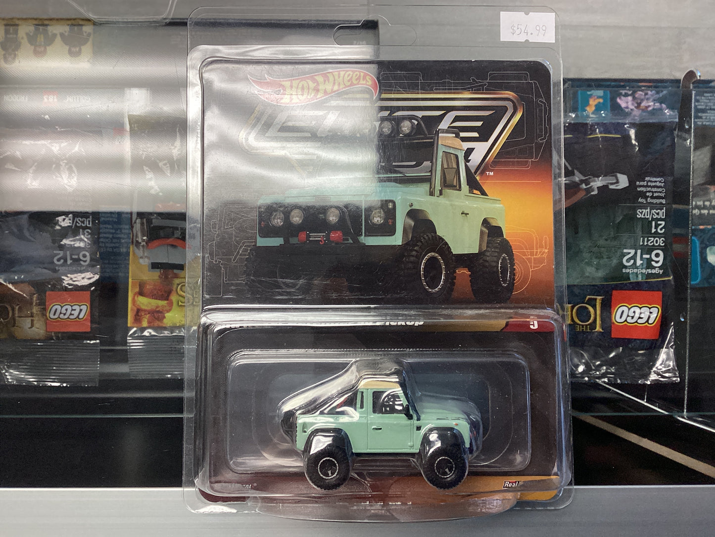 HE Hot Wheels Elite 64 Land Rover Defender 90 Pickup