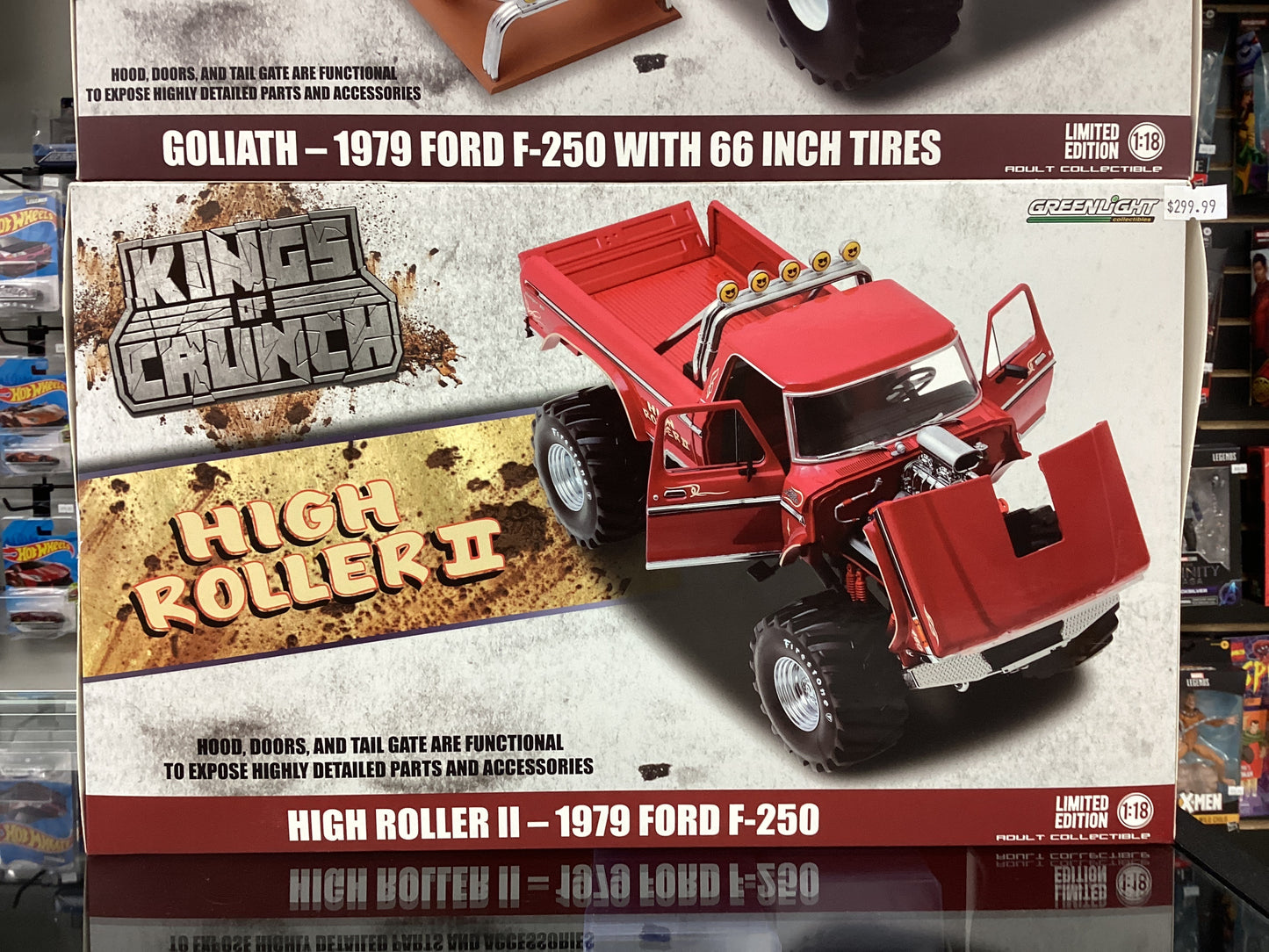 Green light High Roller II - 1979 Ford F-250 1:18