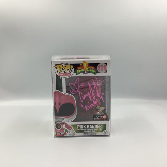 Pop Power Rangers Pink Ranger (signed)